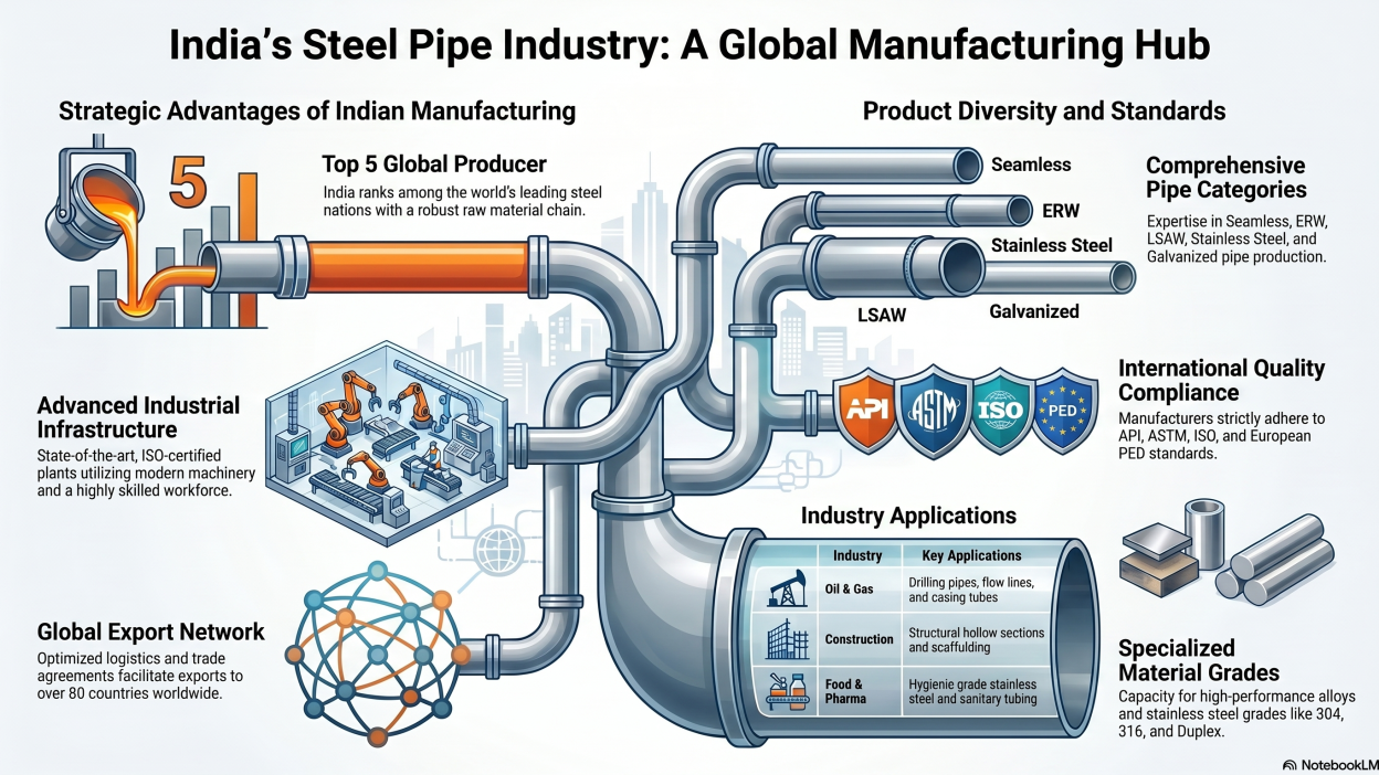 steel pipe manufacturers