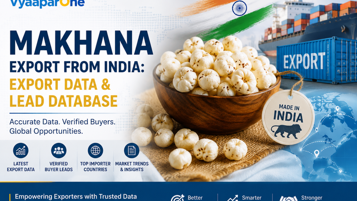 makhana export from india