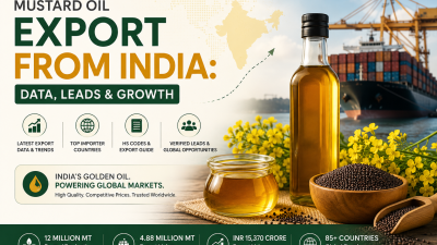 mustard oil export from india