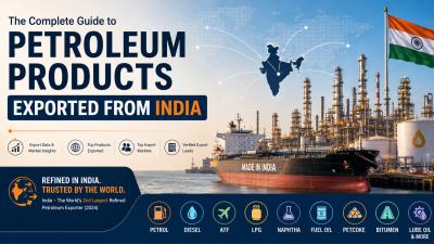 Petroleum products exported from India