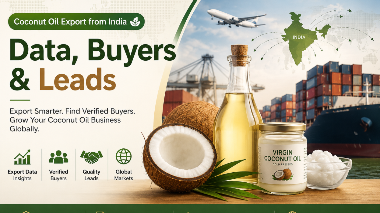 Coconut oil export from India