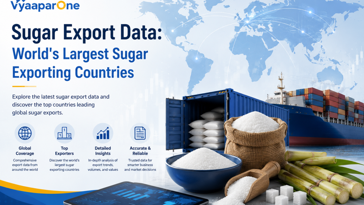 sugar export data