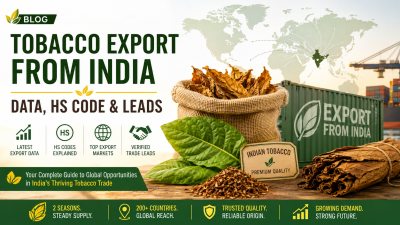 Tobacco export from India