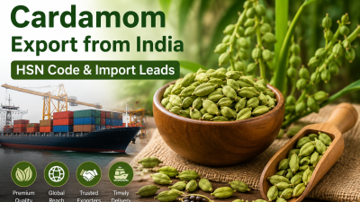 Cardamom Export from India