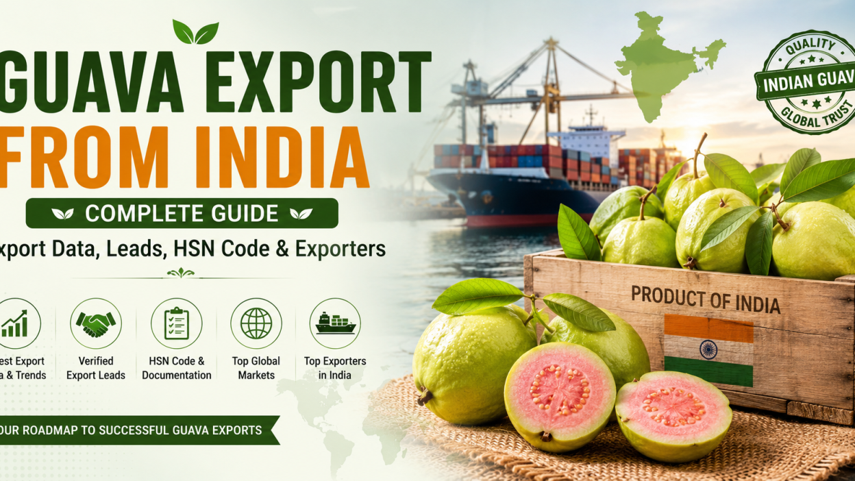 guava export from india
