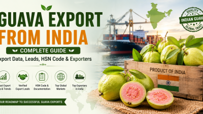 guava export from india