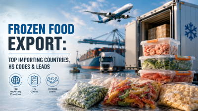 frozen food export