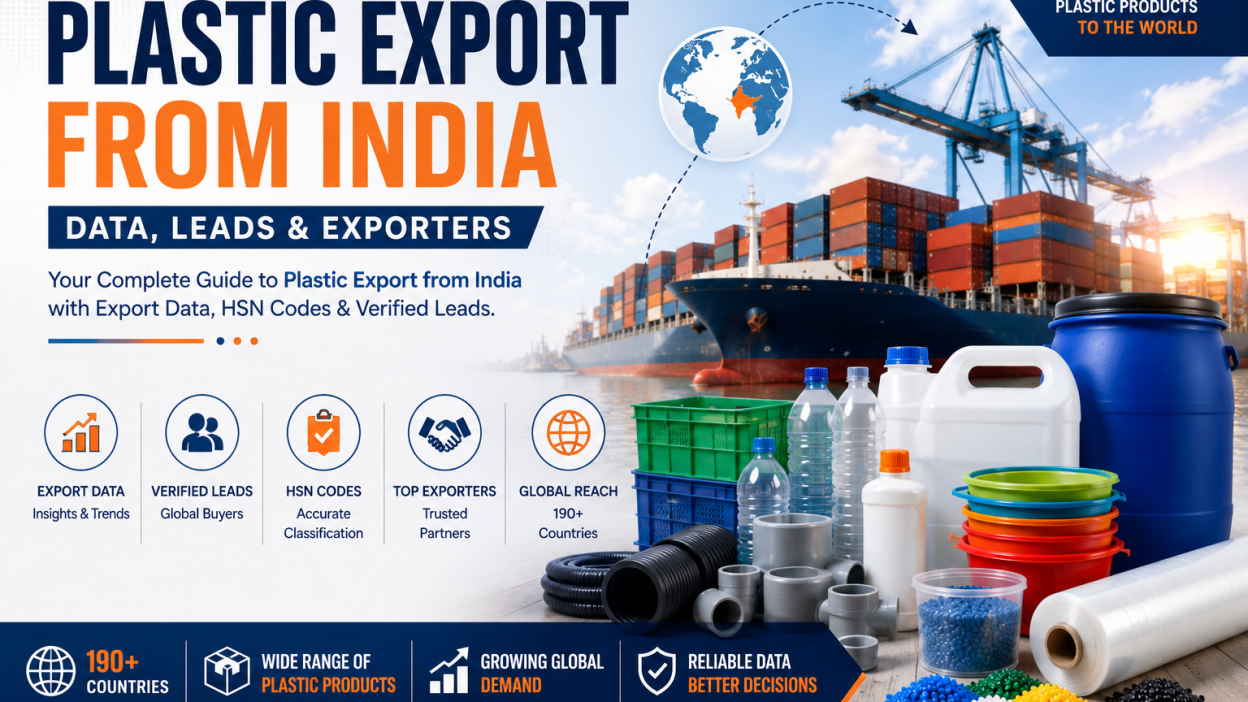 plastic export from india