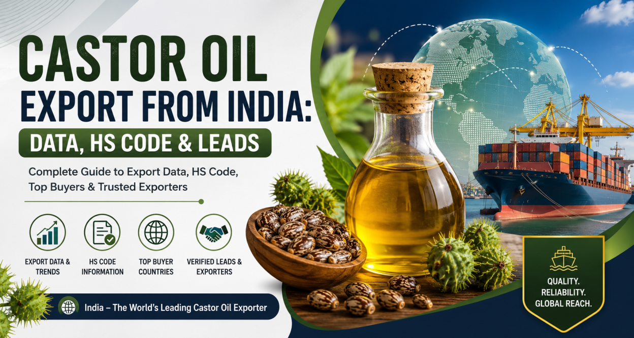 castor oil export from India