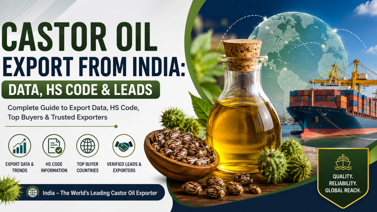 castor oil export from India