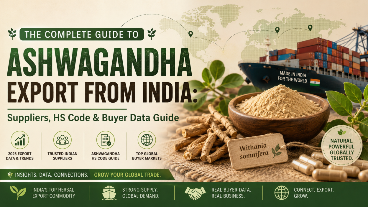 ashwagandha export from india